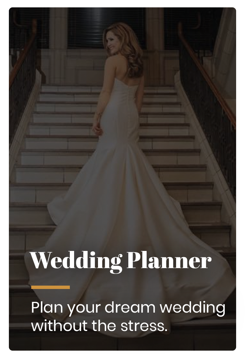 wedding planner - plan your dream wedding without the stress